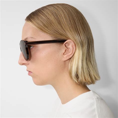 Tubular Sunglasses in Dark tan 